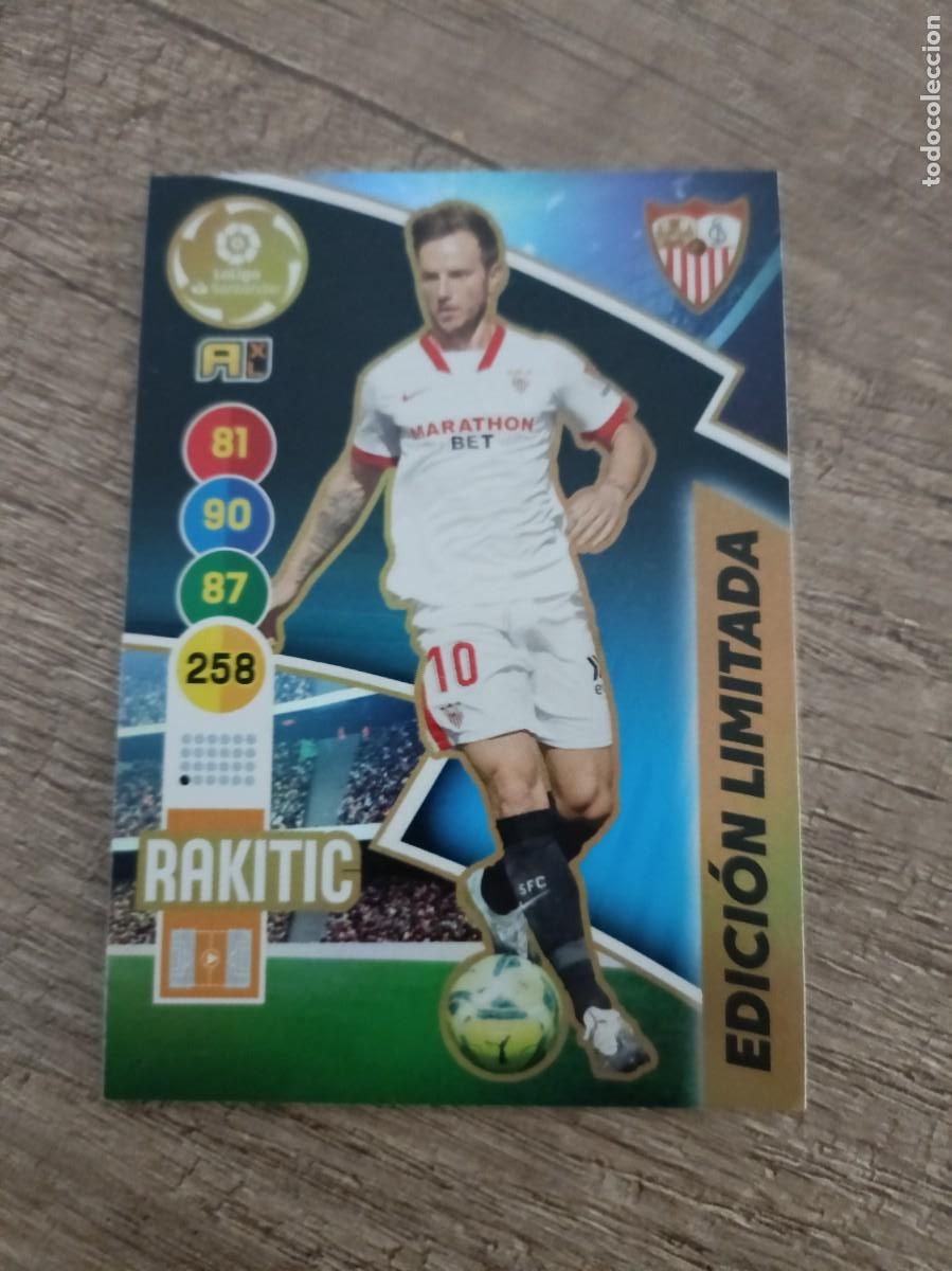 Coleccionismo cromos antiguos: adrenalyn 20 21, rakitic edicion limitada - Foto 1