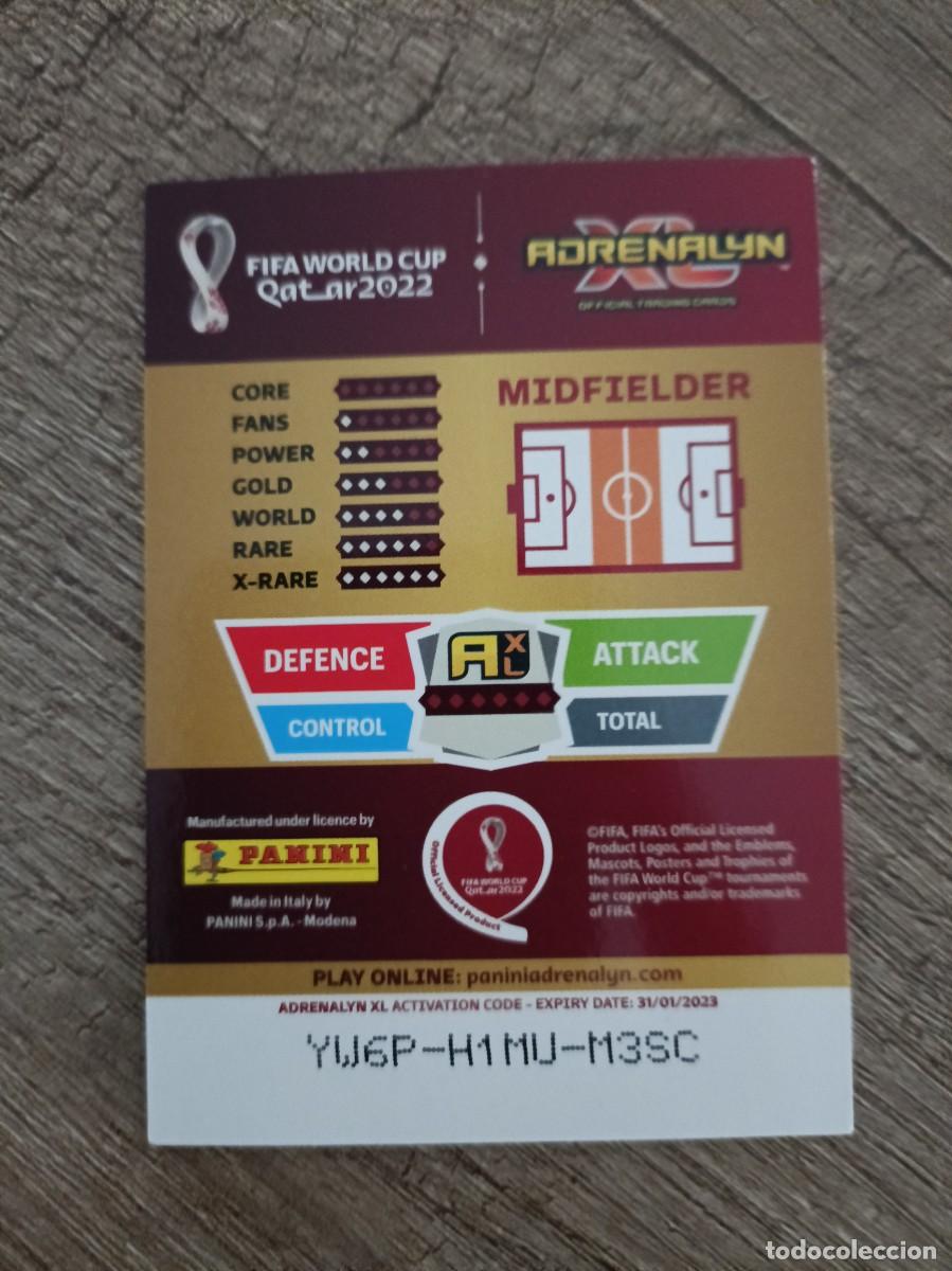 Coleccionismo cromos antiguos: adrenalyn qatar 2022, kovacic edicion limitada - Foto 2