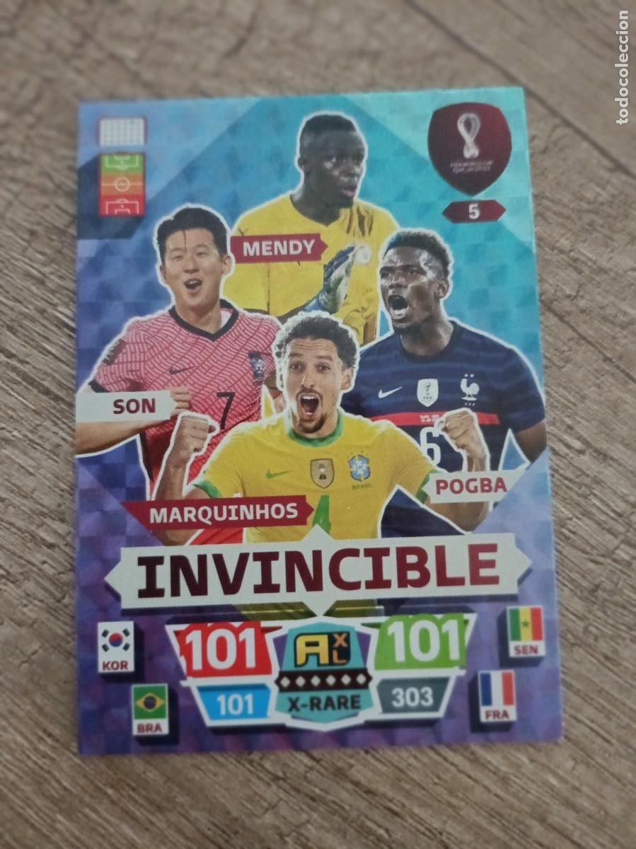 Coleccionismo cromos antiguos: adrenalyn qatar 2022 invincible - Foto 1