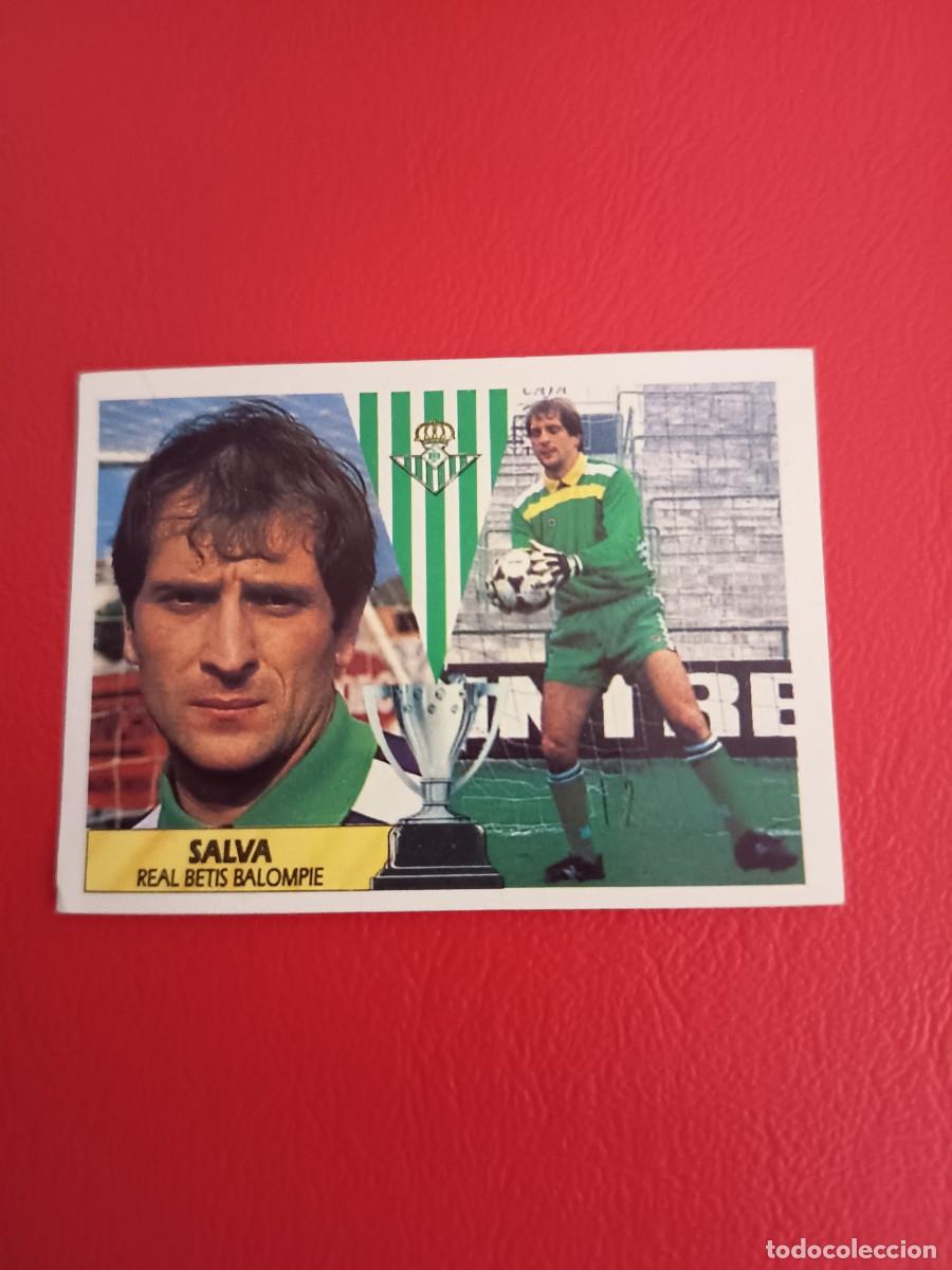 Coleccionismo Cromos antiguos: Este 87 88 SALVA DEL BETIS NUNCA PEGADO