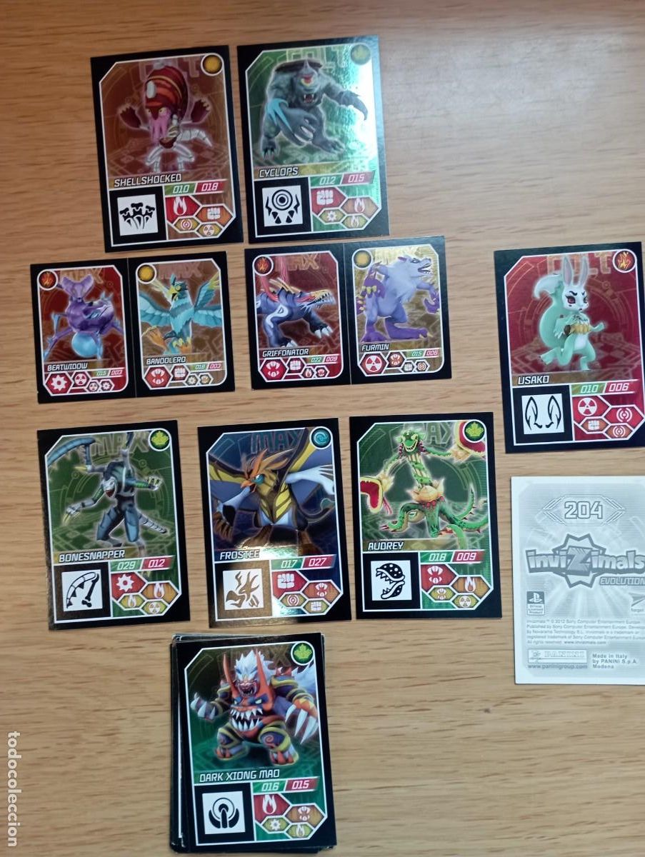 Coleccionismo cromos antiguos: LOTE 20 CROMOS INVIZIMALS NUEVAS - Foto 1
