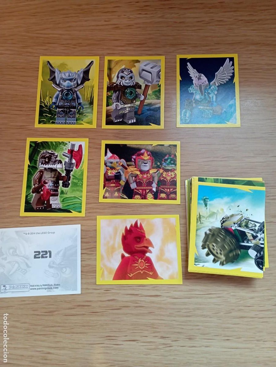 Coleccionismo cromos antiguos: LOTE 30 CROMOS CHIMA LEGO - Foto 1