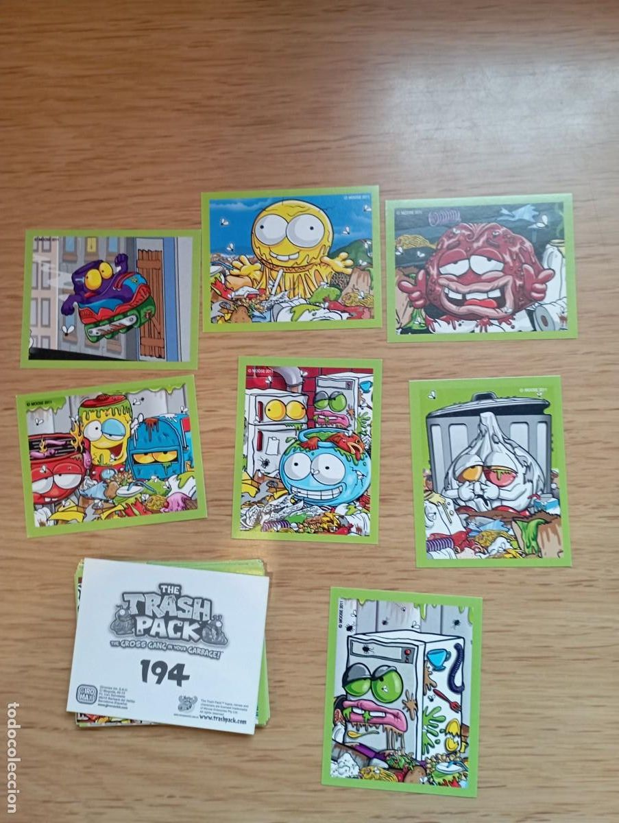 Coleccionismo cromos antiguos: LOTE 30 CROMOS TRASH PACK - Foto 1