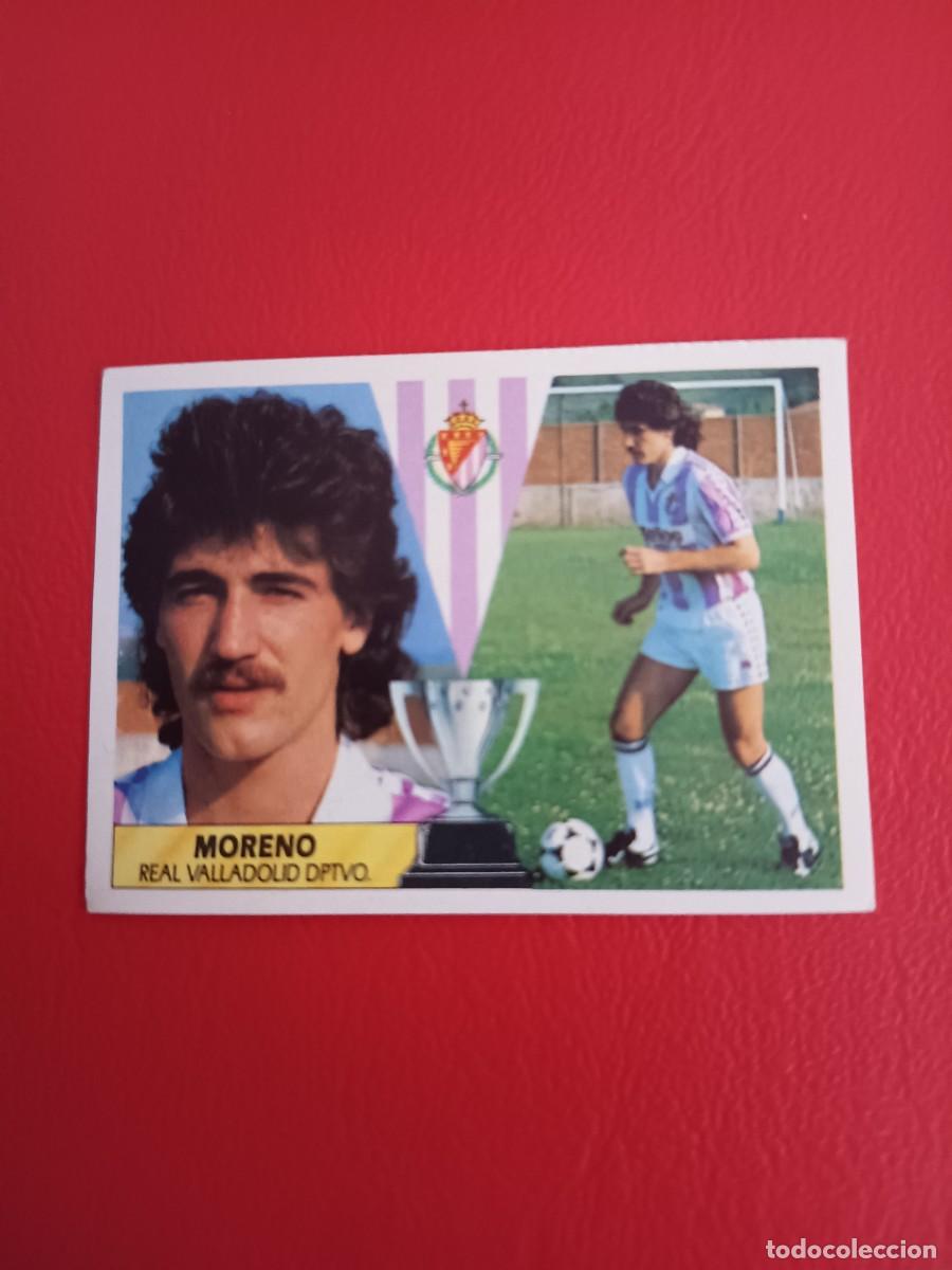 Colecionismo Cromos antigos: Este 87 88 MORENO DEL VALLADOLID NUNCA PEGADO
