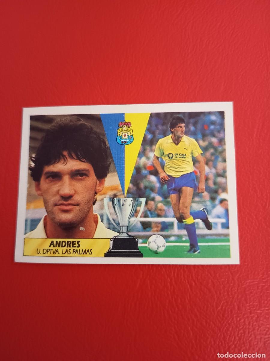 Colecionismo Cromos antigos: Este 87 88 ANDRES DE LAS PALMAS NUNCA PEGADO
