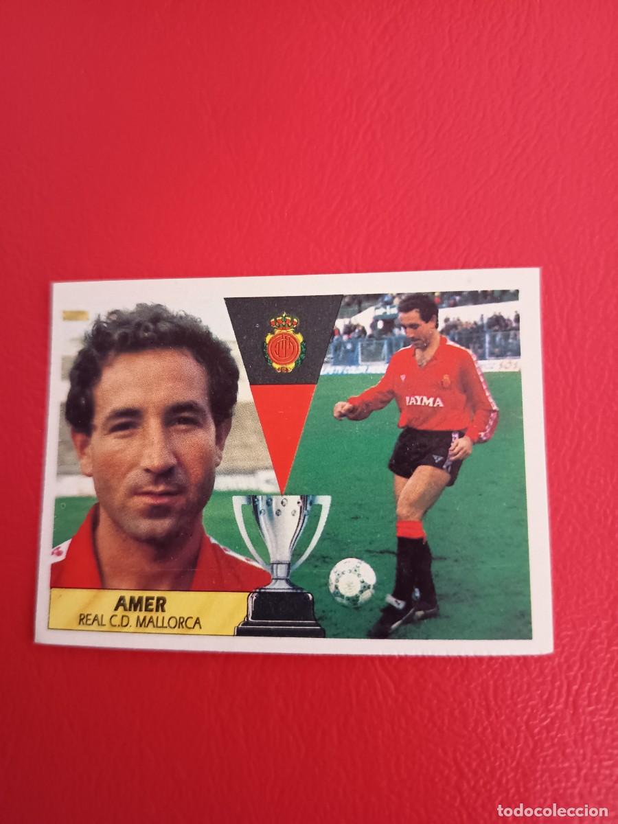 Coleccionismo Cromos antiguos: Este 87 88 AMER DEL MALLORCA NUNCA PEGADO