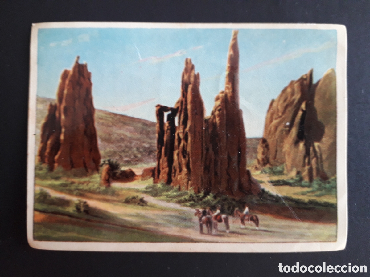 Colecionismo Cromos antigos: JARD&Iacute;N DE LOS DIOSES MARAVILLAS DEL MUNDO N&deg; 65 ALBUM 1 BRUGUERA 1956 SIN PEGAR, PEDIDO M&Iacute;NIMO 3&euro;