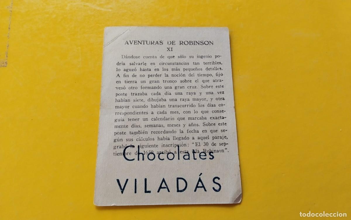 Coleccionismo cromos antiguos: CROMO DE CHOCOLATES VILADA , RARO - Foto 3