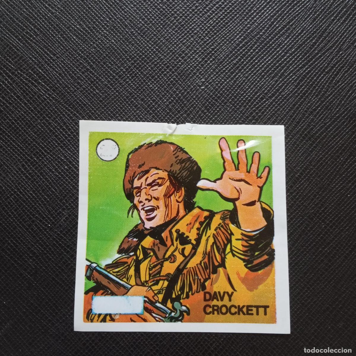 Coleccionismo Cromos antiguos: 27 DAVY CROCKETT LOS GRANDE GUERREROS TE HABLAN CROPAN CROMO - - A44 PG208