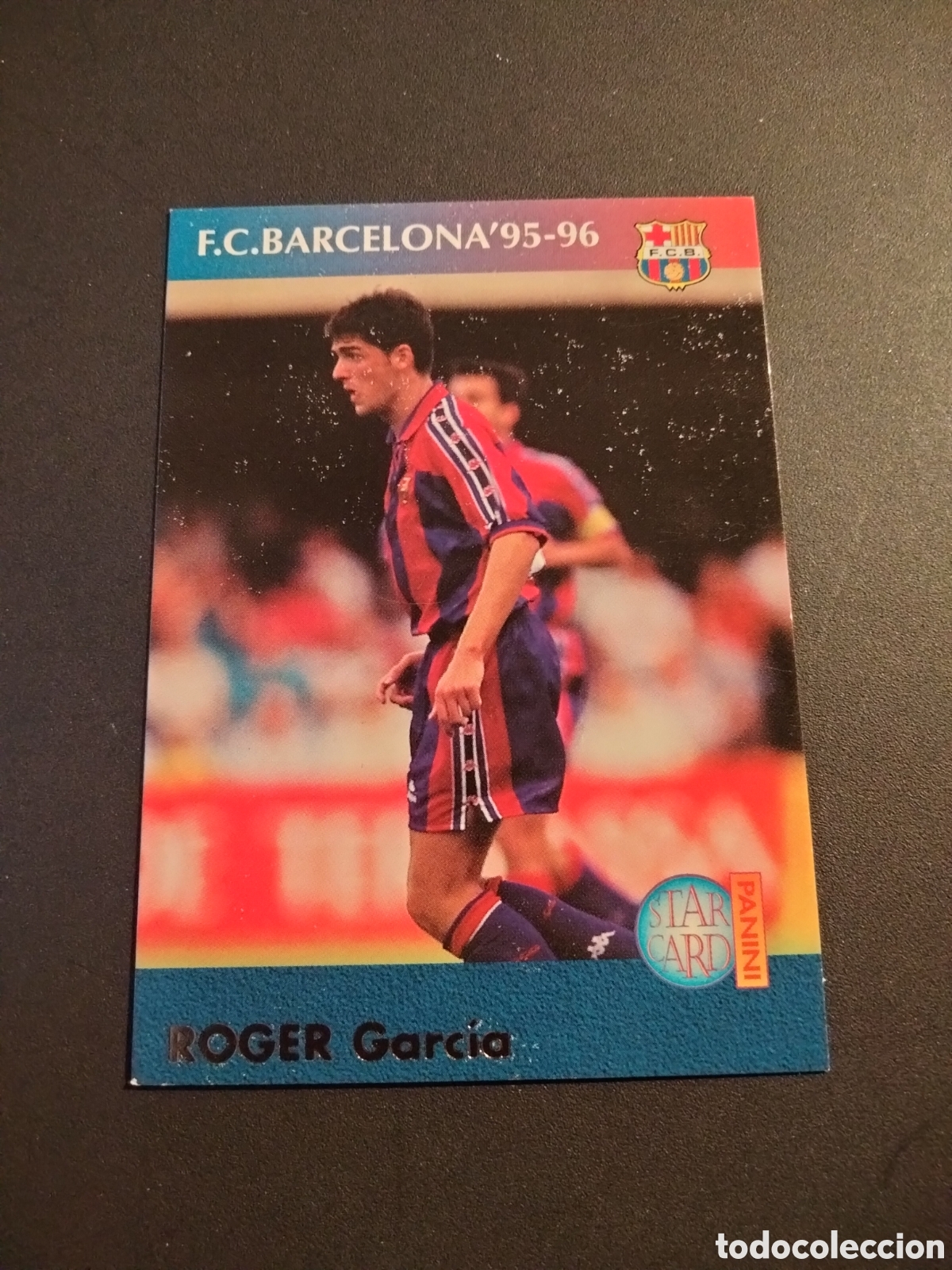 Colecionismo Cromos antigos: ROGER # 46 FC. BARCELONA 95-96 DEL DREAM TEAM A LA QUINTA DEL MINI 90/96 PANINI