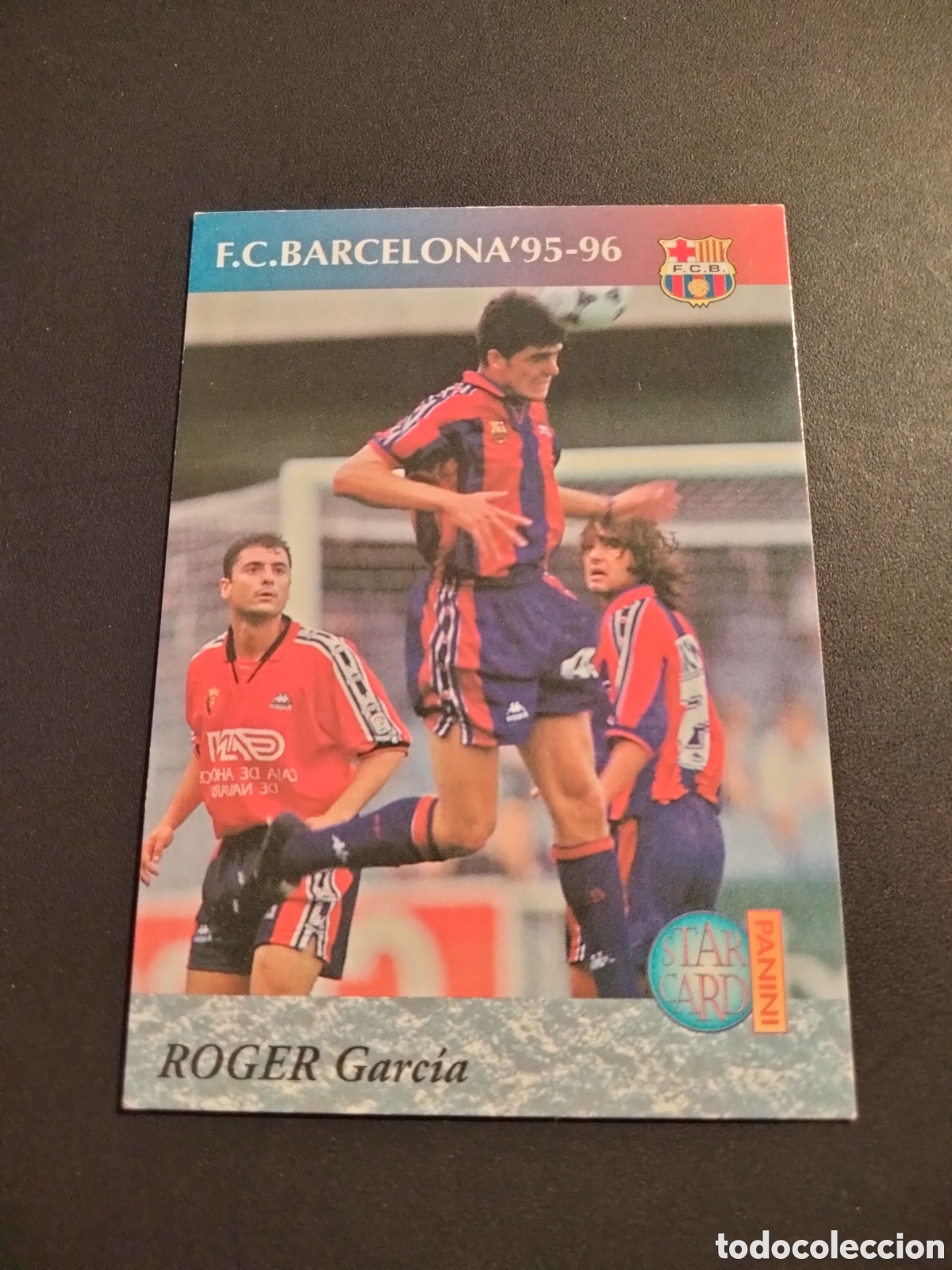 Sammeln alte Sammelbilder: ROGER # 45 FC. BARCELONA 95-96 DEL DREAM TEAM A LA QUINTA DEL MINI 90/96 PANINI
