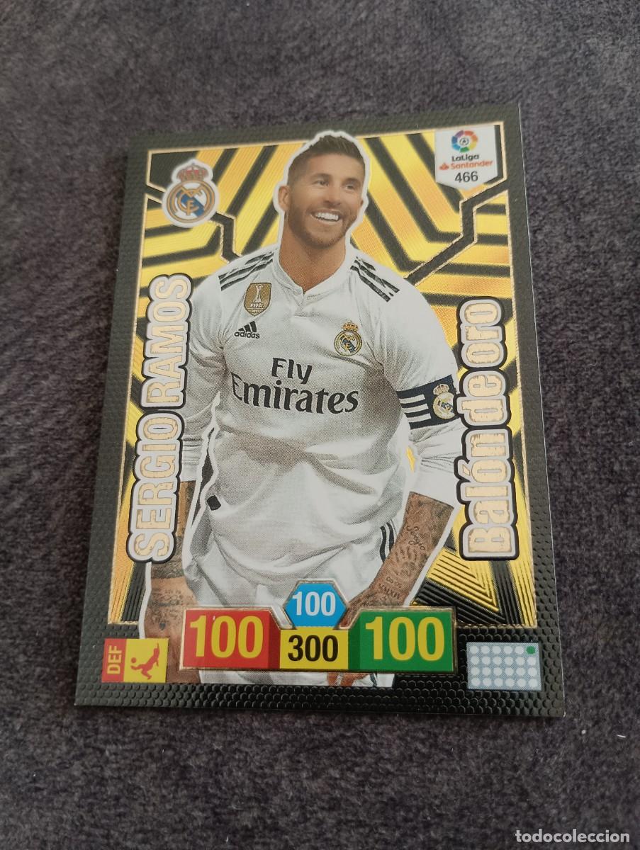 Coleccionismo cromos antiguos: SERGIO RAMOS BALON DE ORO 18-19 - Foto 1
