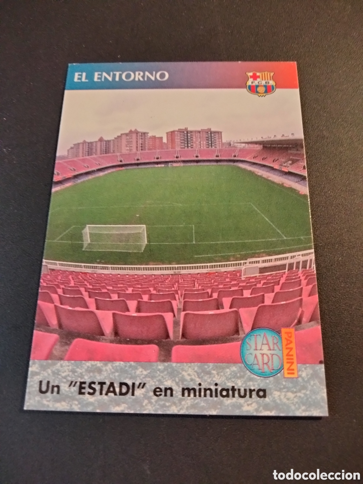 Sammeln alte Sammelbilder: EL ENTORNO # 115 LA ENVIDIA DE LOS ESTADIOS FC. BARCELONA 95-96 DEL DREAM TEAM A LA QUINTA DEL MINI