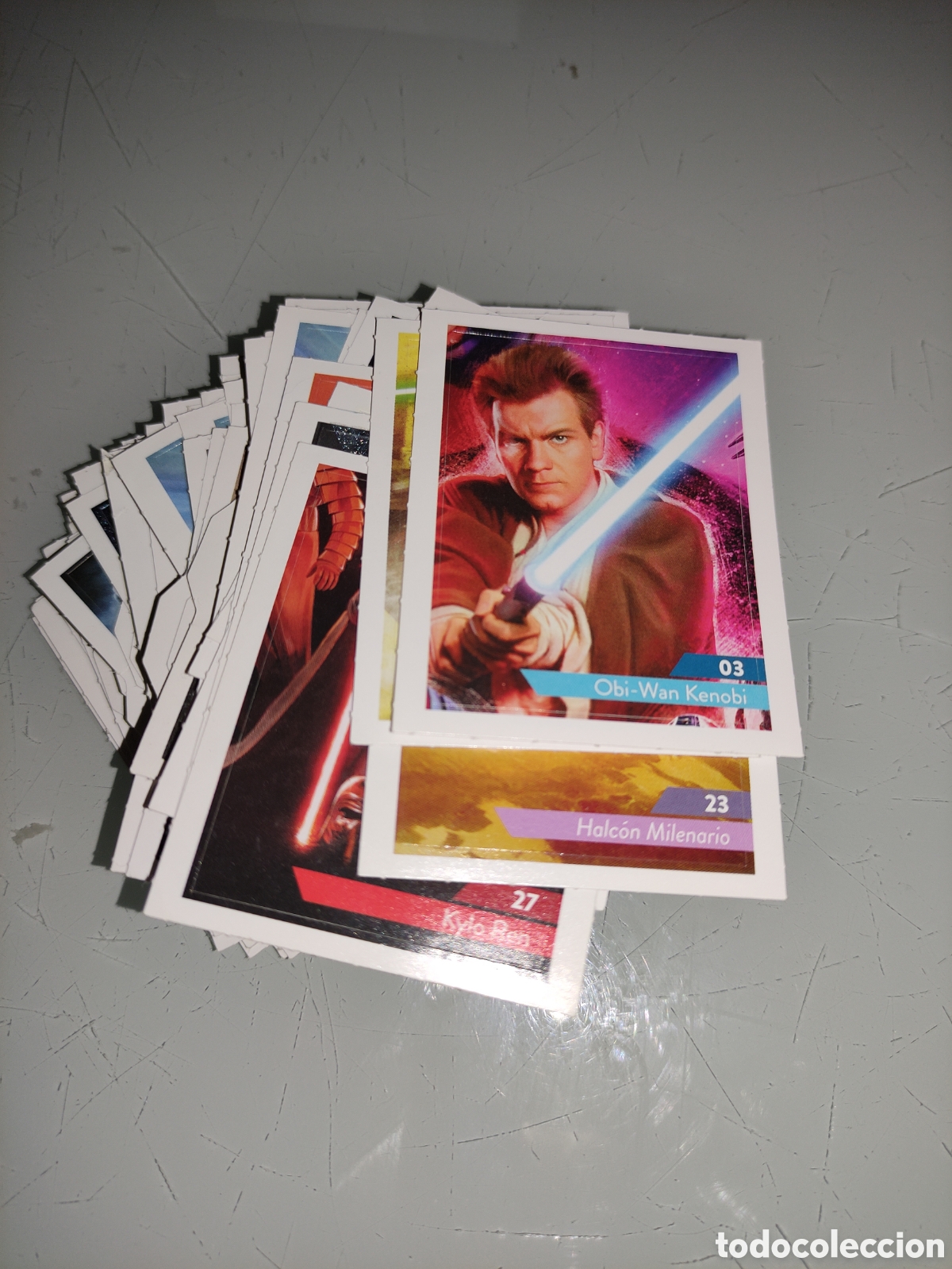 Coleccionismo cromos antiguos: Lote cromos Star Wars