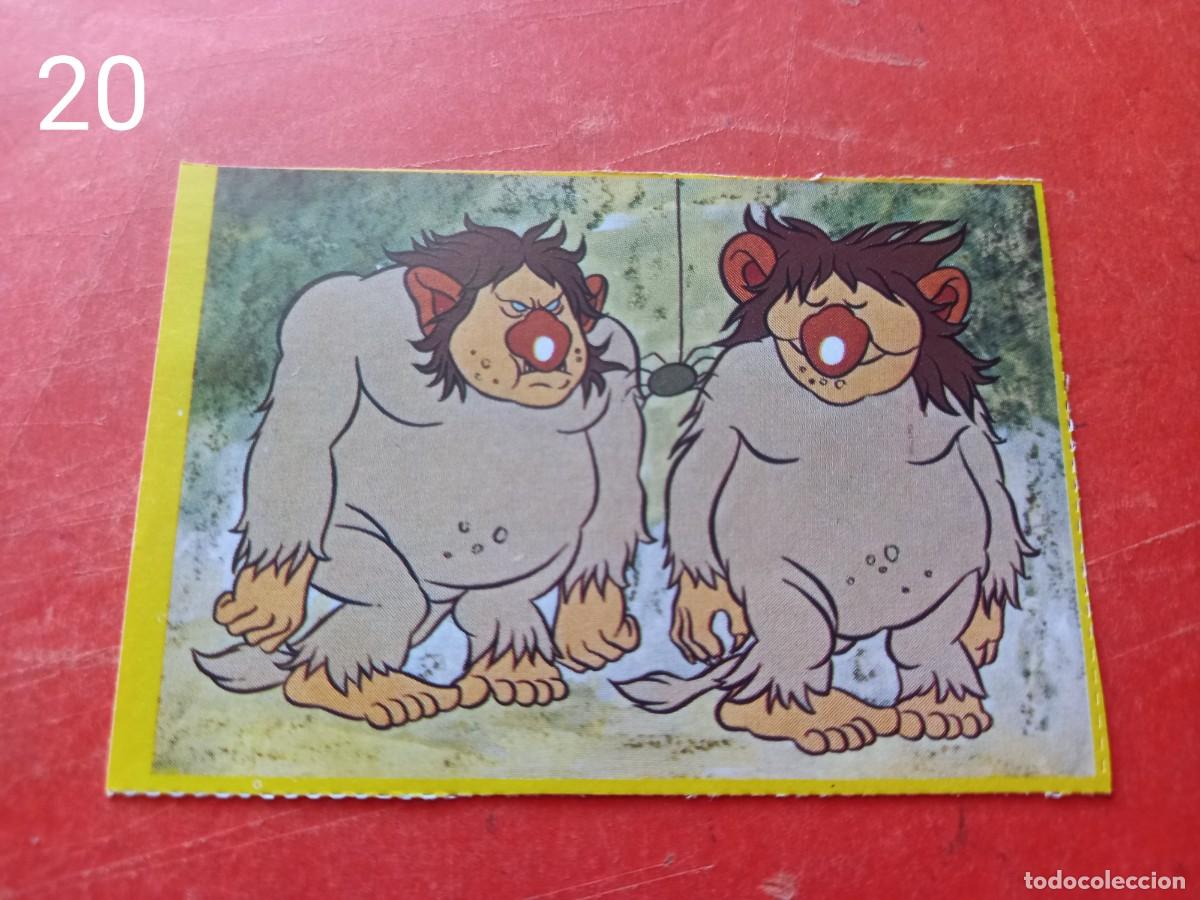 Coleccionismo cromos antiguos: Cromo n.20 David el gnomo - danone - sin pegar - Foto 1