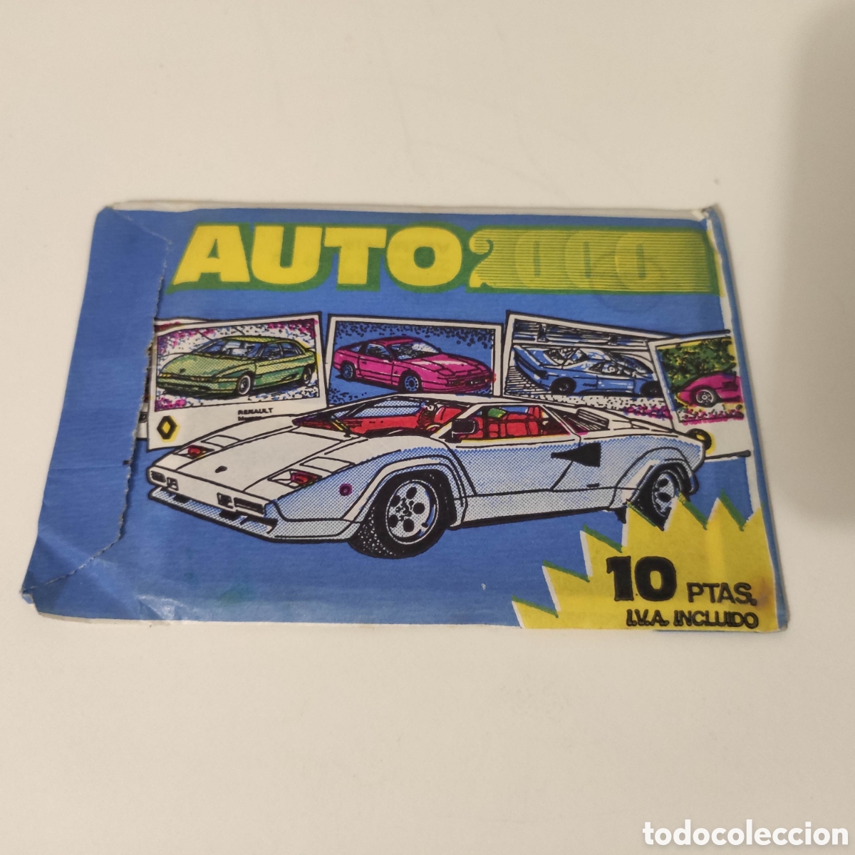 Coleccionismo cromos antiguos: AUTO 2000 SOBRE CROMOS - Foto 1