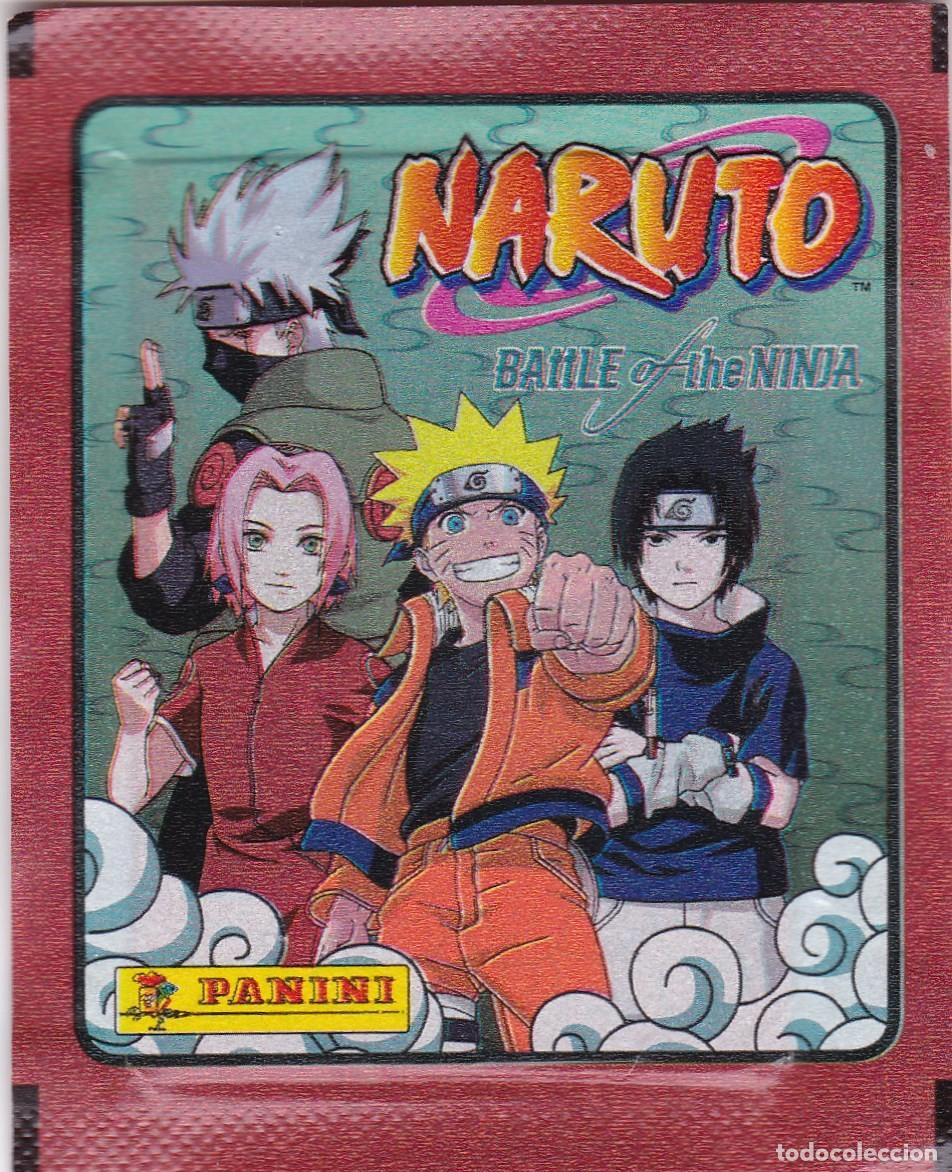 Coleccionismo cromos antiguos: Sobre de cromos NARUTO, sin abrir panini - Foto 1