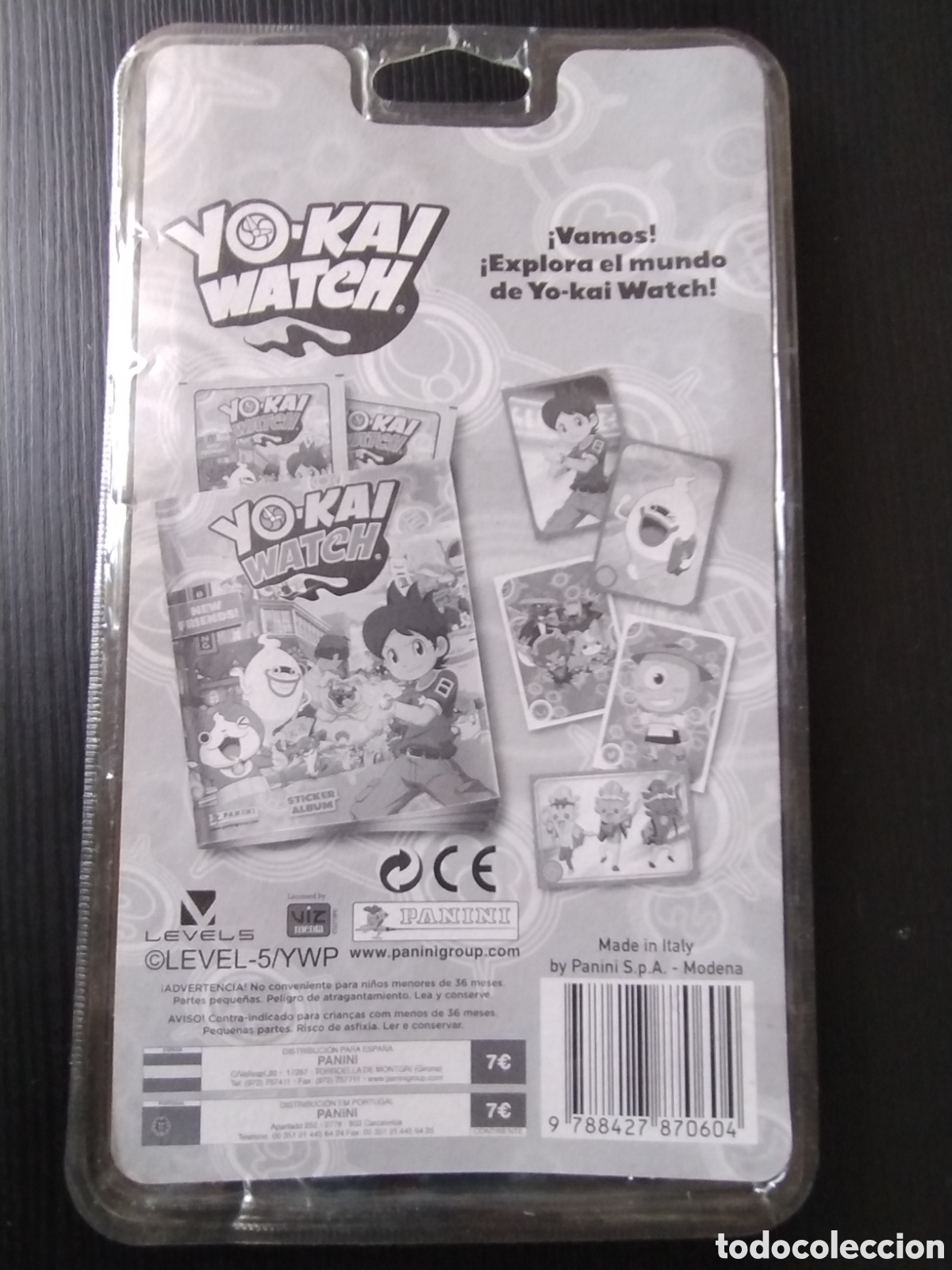 Coleccionismo cromos antiguos: Yo-kai watch cromos blister sin abrir - Foto 2