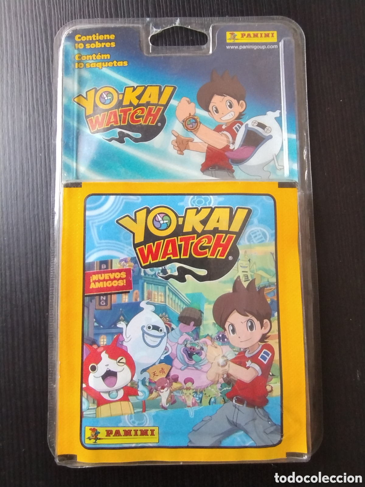 Collectable Antique Stickers: Yo-kai watch cromos blister sin abrir