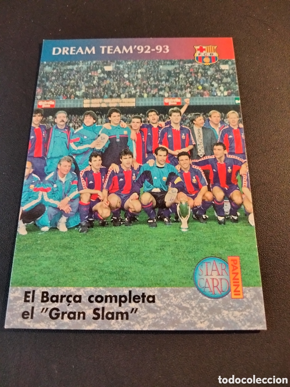 Sammeln alte Sammelbilder: GRAN SLAM # 85 F. C. BARCELONA. DREAM TEAM A LA QUINTA DEL MINI 95/96 PANINI