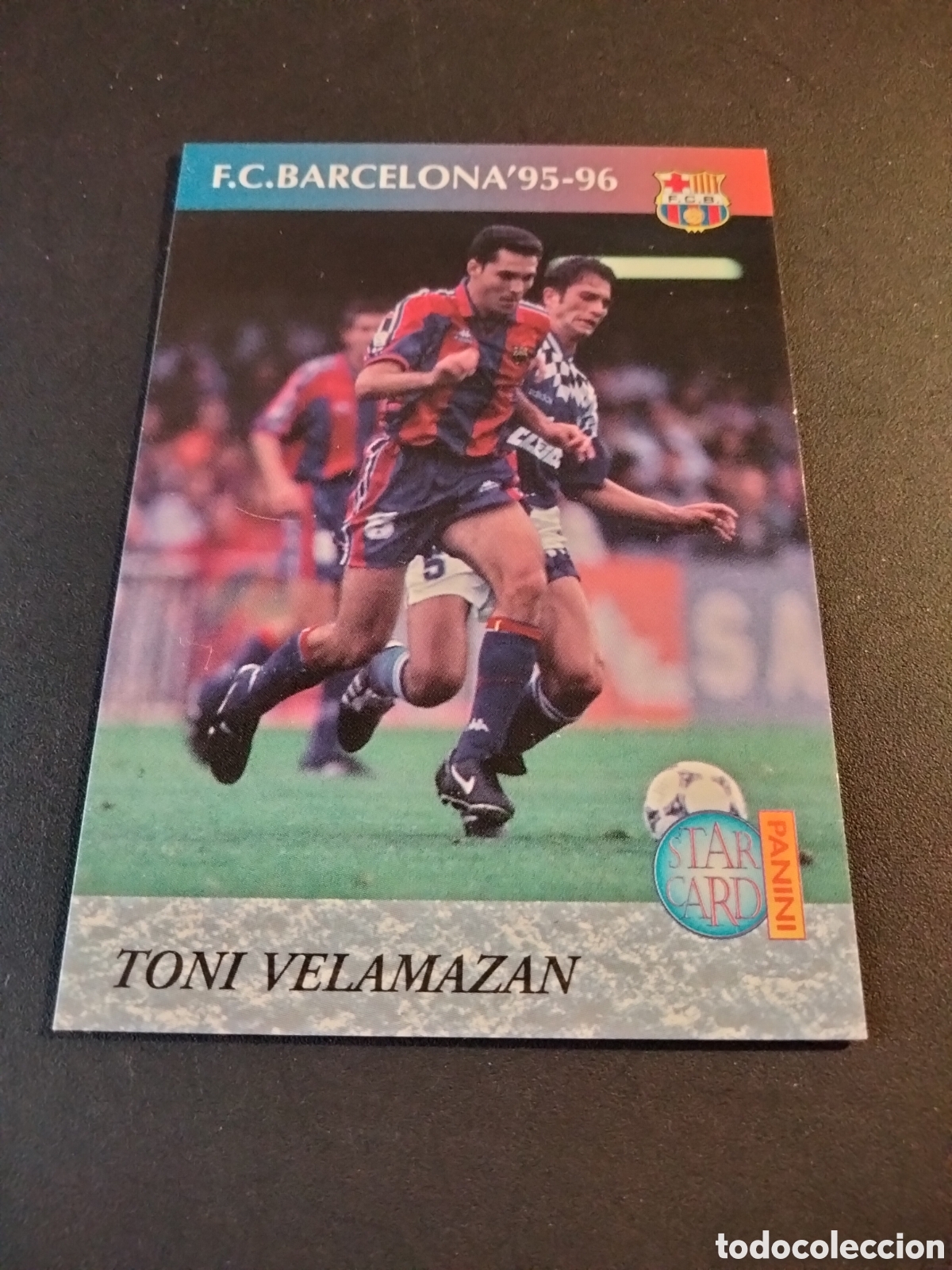 Sammeln alte Sammelbilder: TONI VELAMAZAN # 53 FC. BARCELONA 95-96 DEL DREAM TEAM A LA QUINTA DEL MINI 90/96 PANINI