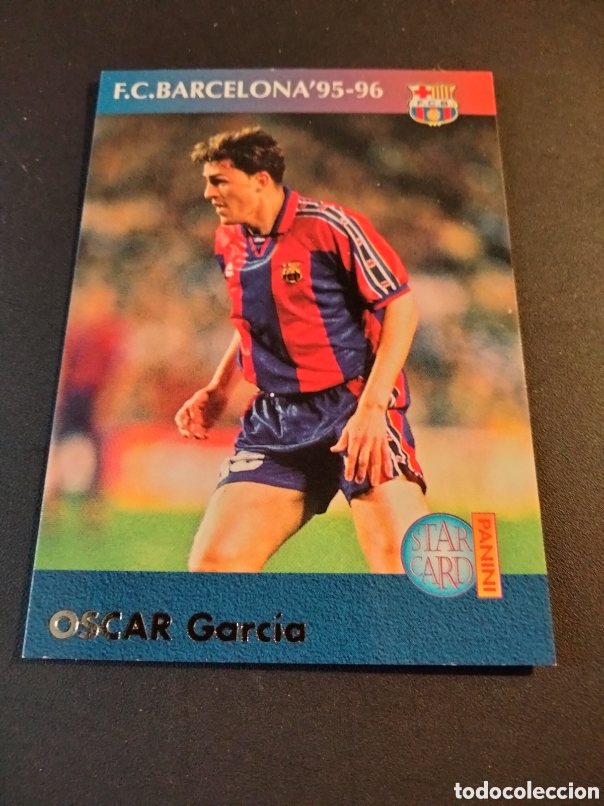 Sammeln alte Sammelbilder: OSCAR # 34 FC. BARCELONA 95-96 DEL DREAM TEAM A LA QUINTA DEL MINI 90/96 PANINI