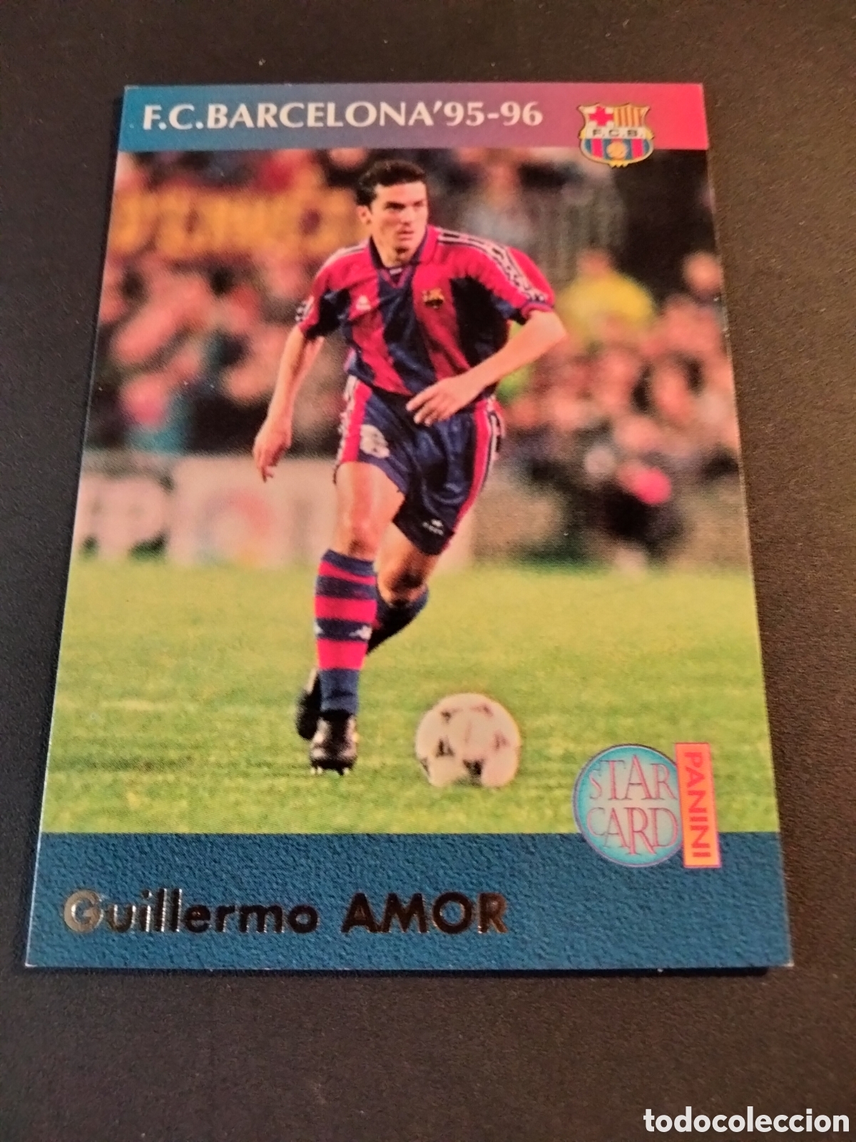 Colecionismo Cromos antigos: AMOR # 20 FC. BARCELONA 95-96 DEL DREAM TEAM A LA QUINTA DEL MINI 90/96 PANINI