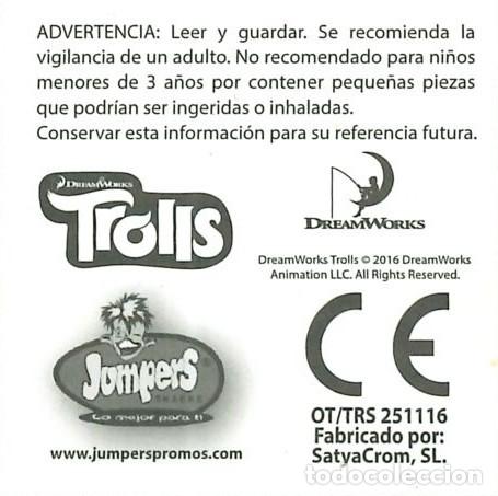 Coleccionismo cromos antiguos: CROMO - 2016 - JUMPERS - TROLLS - 16 - Foto 2