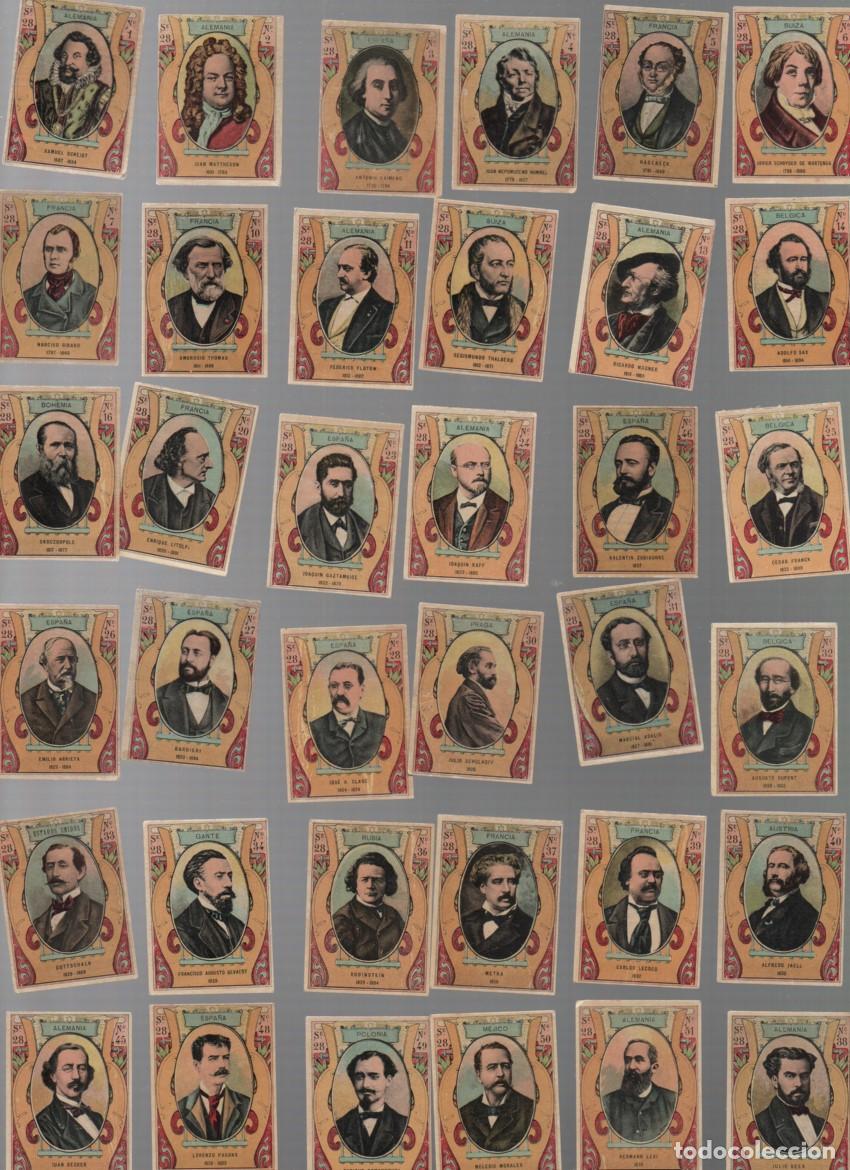 Coleccionismo Cromos antiguos: LOTE DE 48 CROMOLITOGRAFIAS. SERIE 28. CROMOS CAJA DE CERILLAS. SIN PEGAR. NINGUNO REPETIDO.
