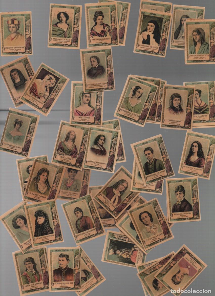 Coleccionismo Cromos antiguos: LOTE DE 48 CROMOLITOGRAFIAS. SERIE 27. CROMOS CAJA DE CERILLAS. SIN PEGAR. NINGUNO REPETIDO.
