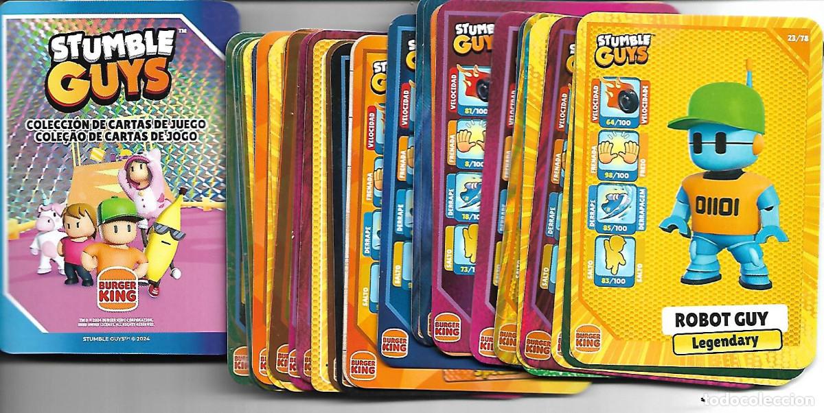 Coleccionismo cromos antiguos: COLECCION DE 38 CROMOS STUMBLE GUYS - Foto 1