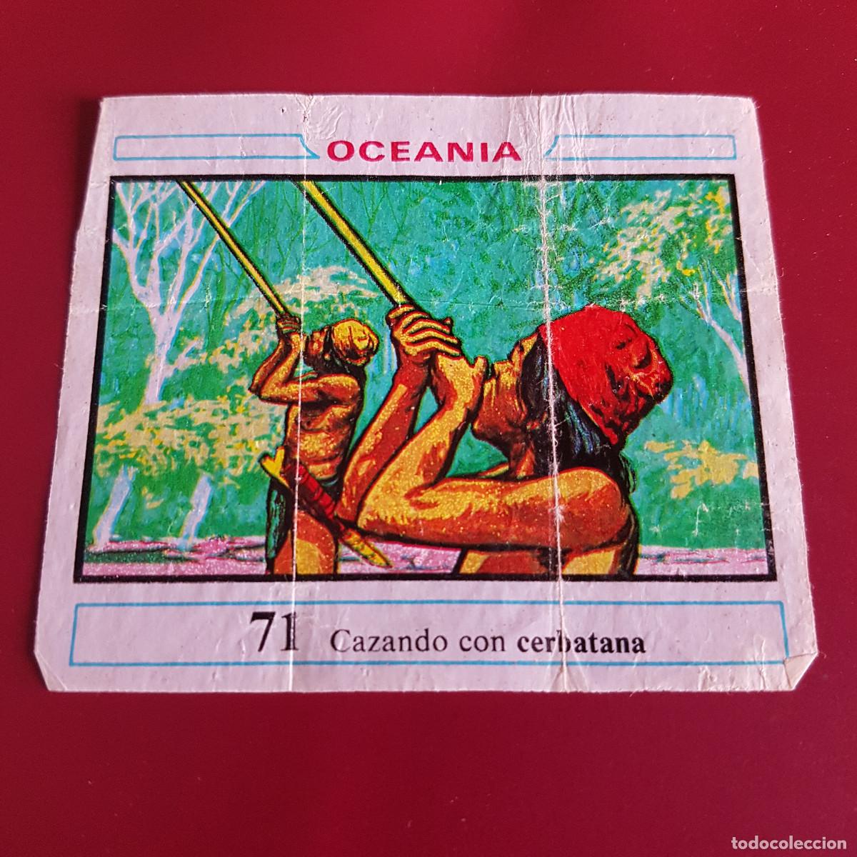 Coleccionismo cromos antiguos: DUNKIN - OCEANIA - UN CROMO - 71 - Foto 1