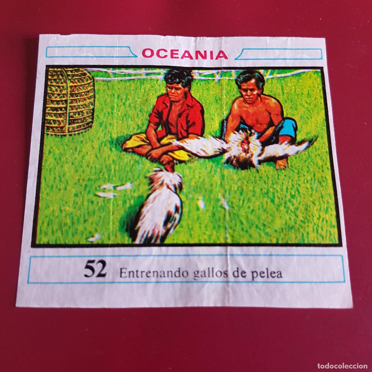 Coleccionismo cromos antiguos: DUNKIN - OCEANIA - UN CROMO - 52 - Foto 1
