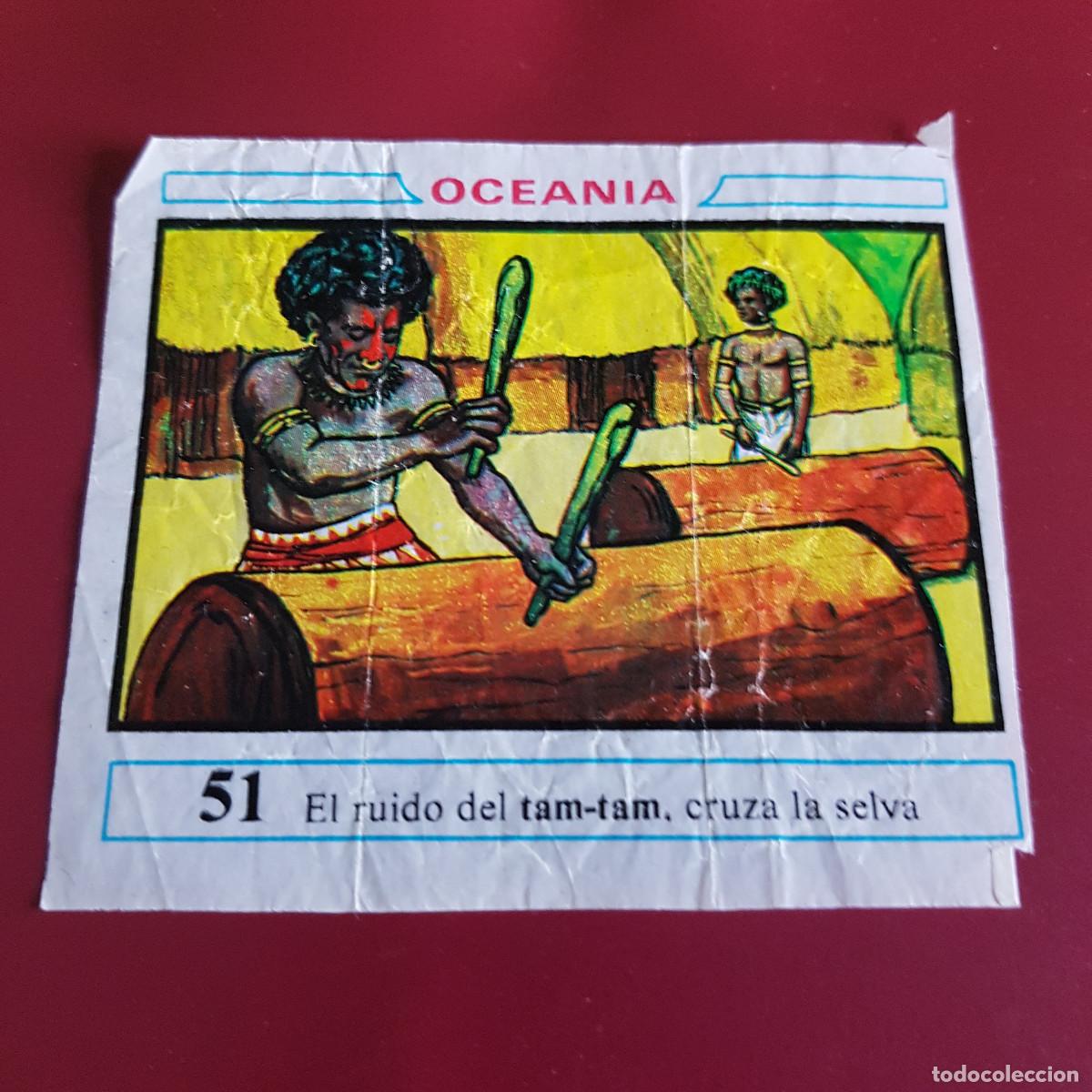 Coleccionismo cromos antiguos: DUNKIN - OCEANIA - UN CROMO - 51 - Foto 1