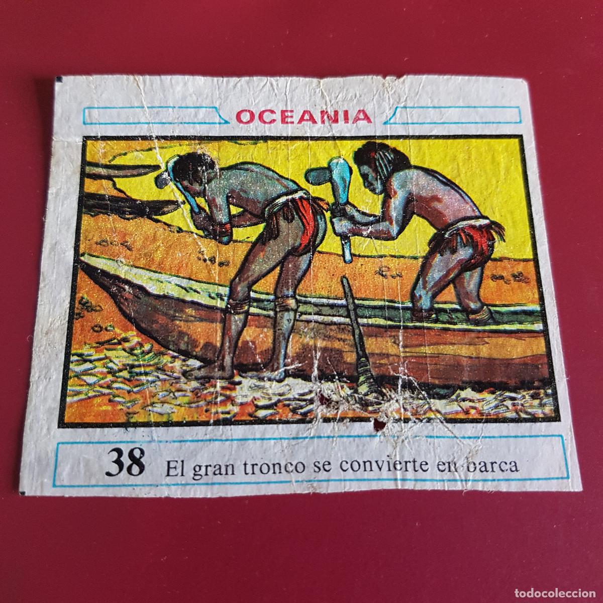Coleccionismo cromos antiguos: DUNKIN - OCEANIA - UN CROMO - 38 - Foto 1