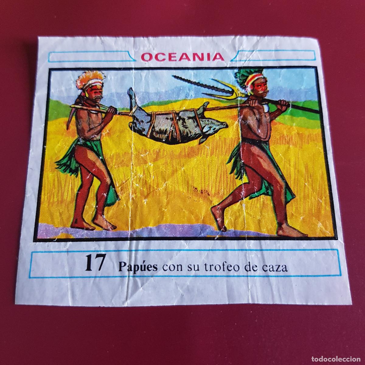 Coleccionismo cromos antiguos: DUNKIN - OCEANIA - UN CROMO - 17 - Foto 1