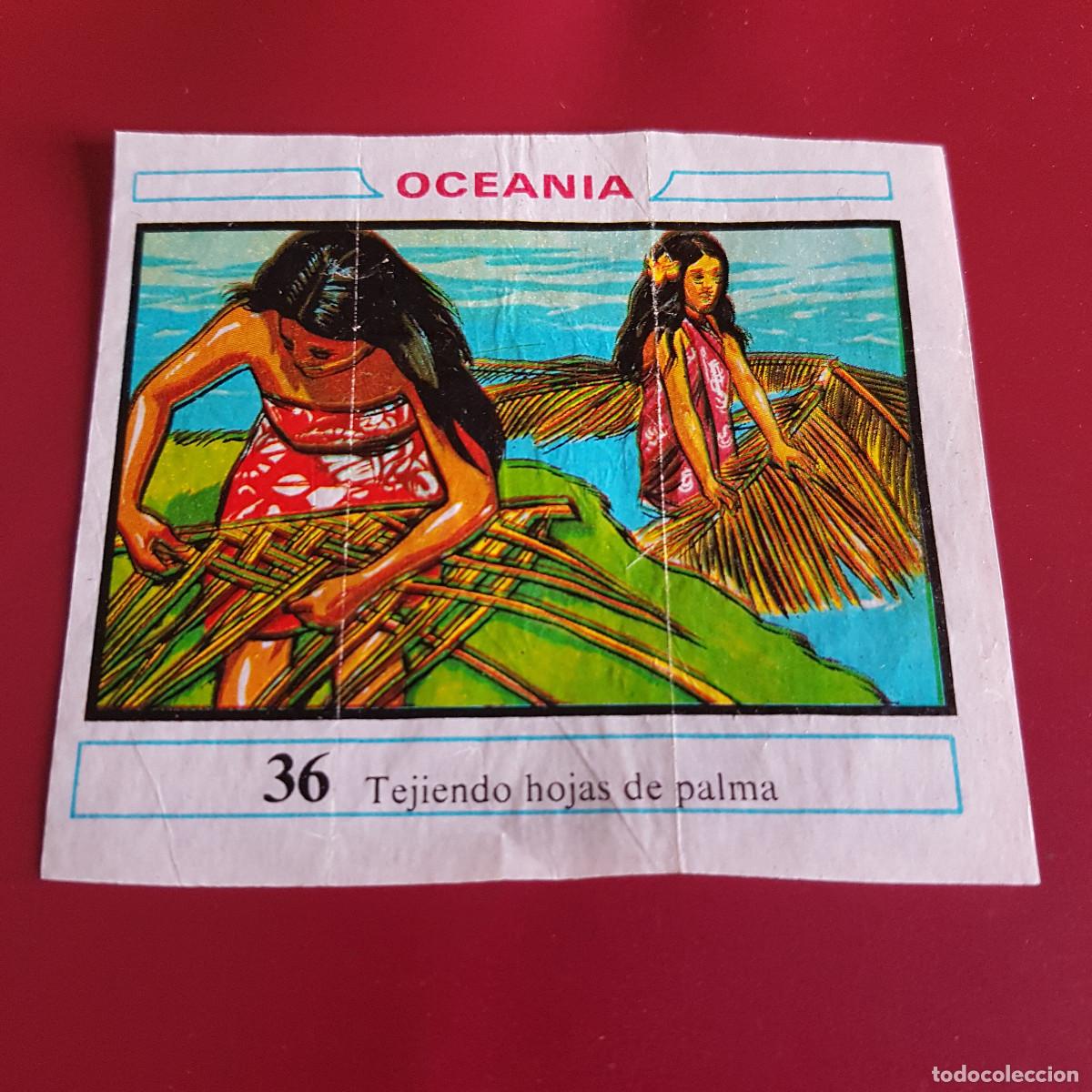 Coleccionismo cromos antiguos: DUNKIN - OCEANIA - UN CROMO - 36 - Foto 1