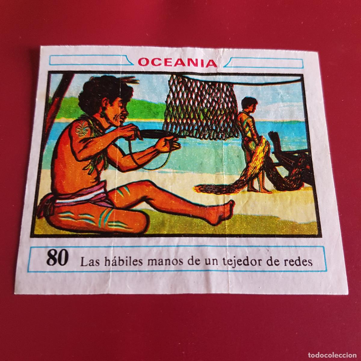 Coleccionismo cromos antiguos: DUNKIN - OCEANIA - UN CROMO - 80 - Foto 1