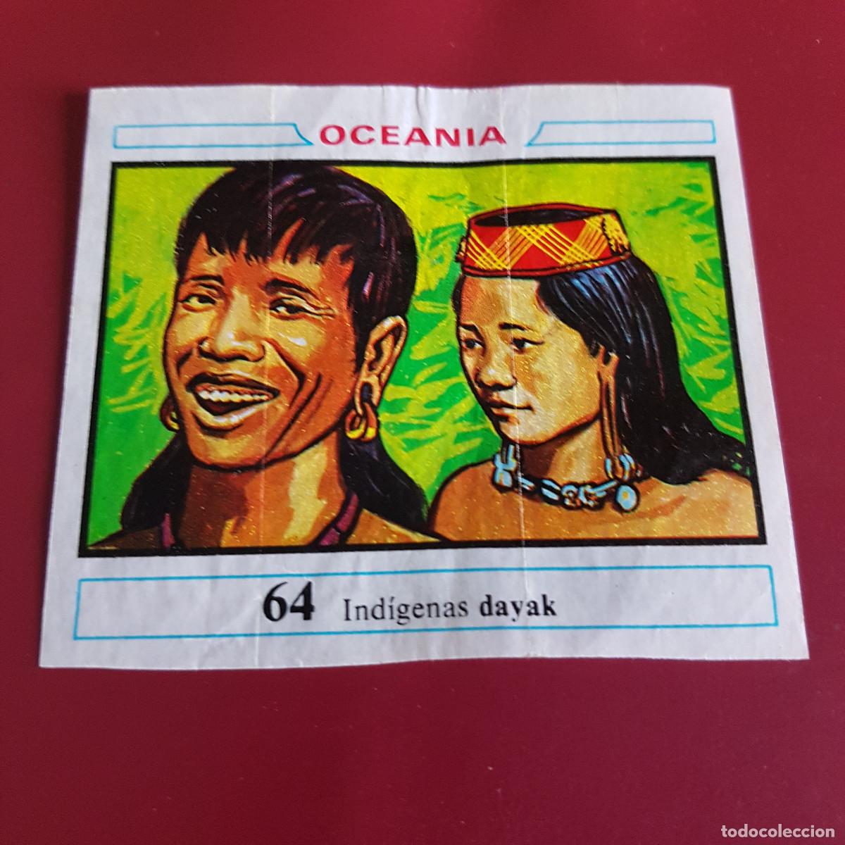 Coleccionismo cromos antiguos: DUNKIN - OCEANIA - UN CROMO - 64 - Foto 1