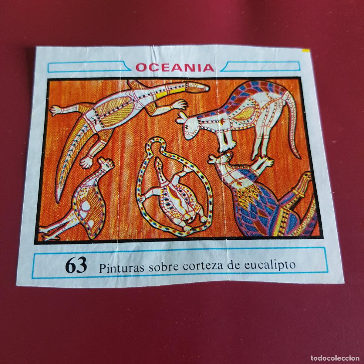 Coleccionismo cromos antiguos: DUNKIN - OCEANIA - UN CROMO - 63 - Foto 1