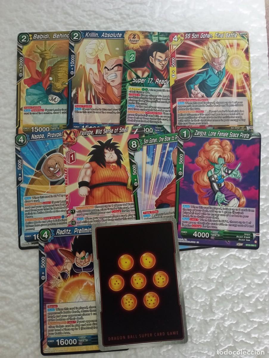 Coleccionismo cromos antiguos: Lote de cartas Dragon ball - Foto 1