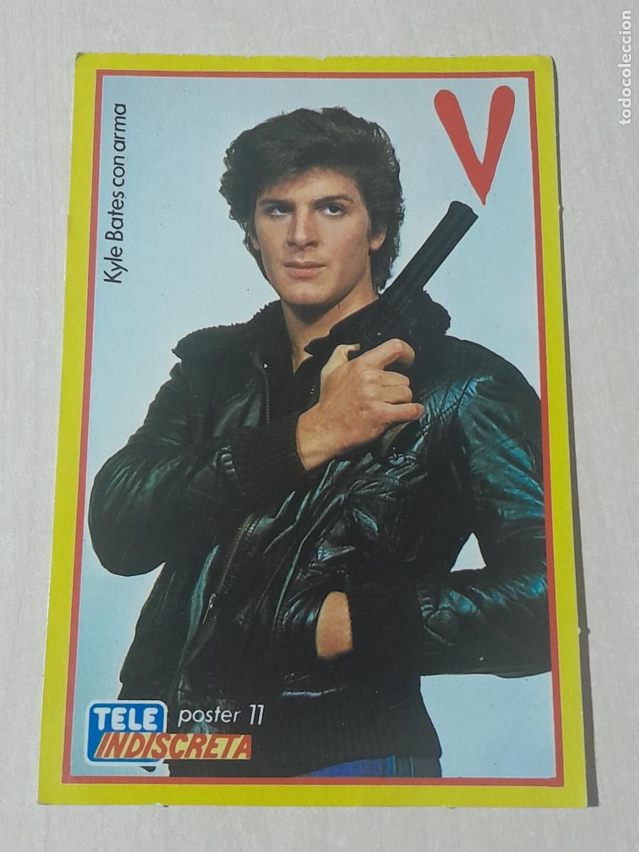 Coleccionismo Cromos antiguos: TELE INDISCRETA TELEINDISCRETA ANTIGUA PEGATINA SERIE V LOS VISITANTES DE LA TIERRA