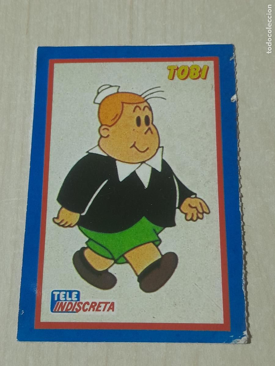 Coleccionismo cromos antiguos: TELE INDISCRETA TELEINDISCRETA ANTIGUA PEGATINA SERIE LULU