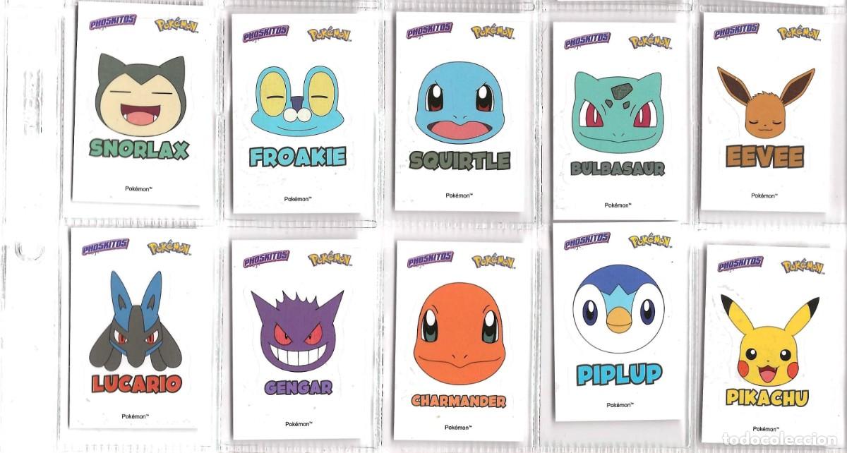 Coleccionismo cromos antiguos: PHOSKITOS -- POKEMON -- COLECCI&Oacute;N COMPLETA - Foto 1
