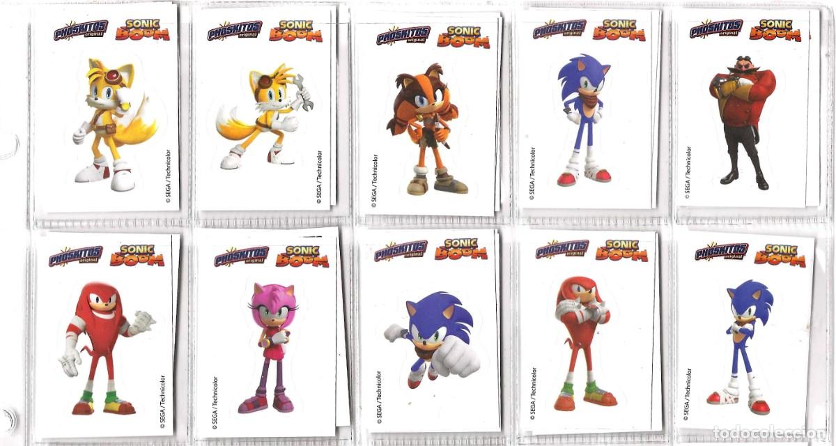Coleccionismo cromos antiguos: PHOSKITOS -- SONIC -- COLECCI&Oacute;N COMPLETA - Foto 1