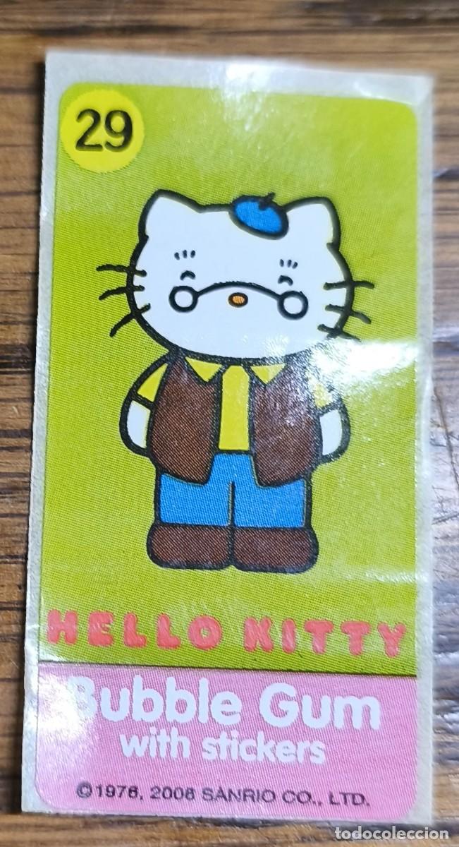 Coleccionismo cromos antiguos: chicle -- BUBBLE GUM -- HELLO KITTY -- N&ordm; 29 -- a&ntilde;o 2006 - Foto 1