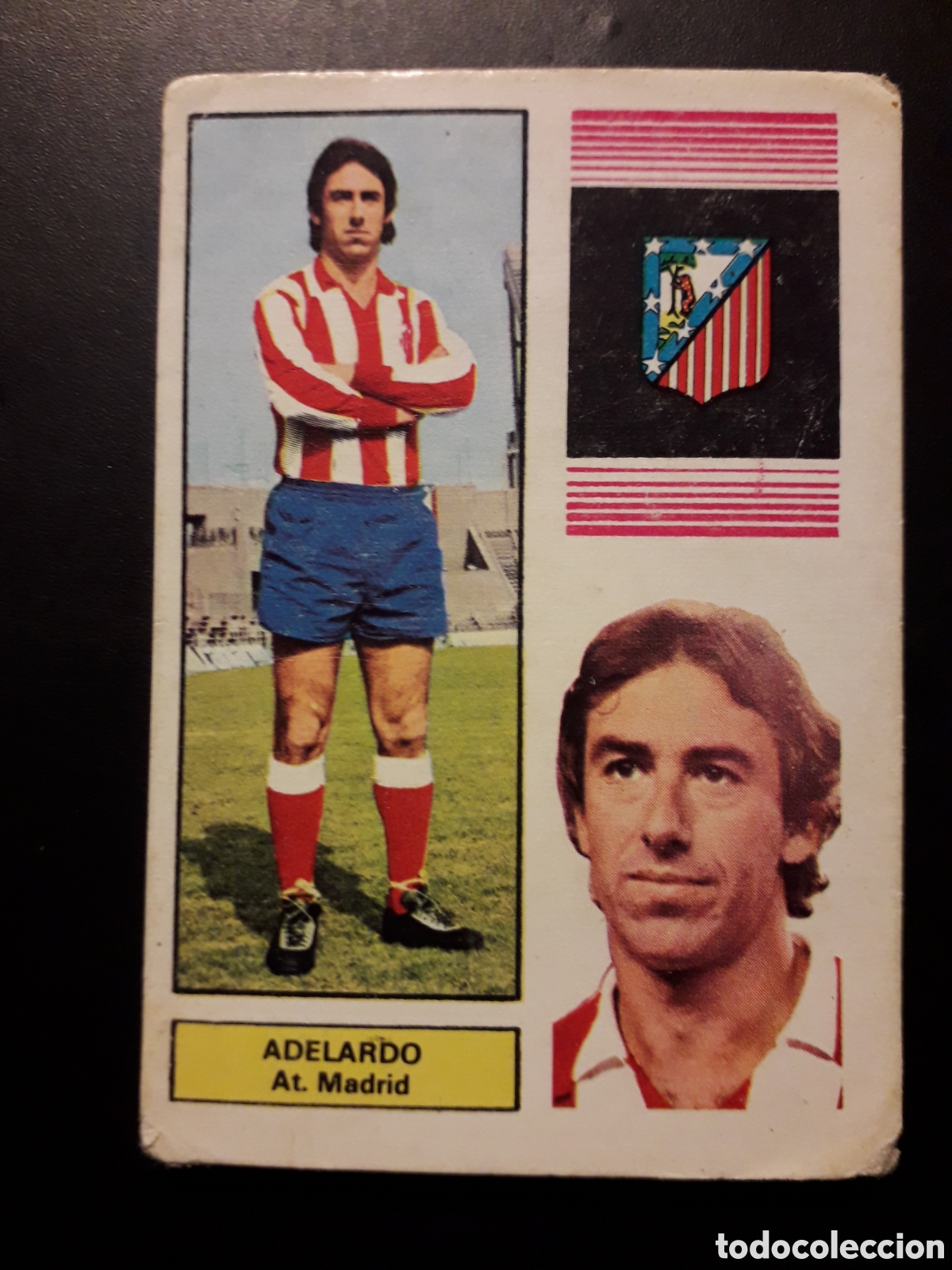 Coleccionismo cromos antiguos: ADELARDO AT MADRID FHER 1974-1975 74-75 SIN PEGAR, ALG&Uacute;N DEFECTO PEDIDO M&Iacute;NIMO 3&euro;.