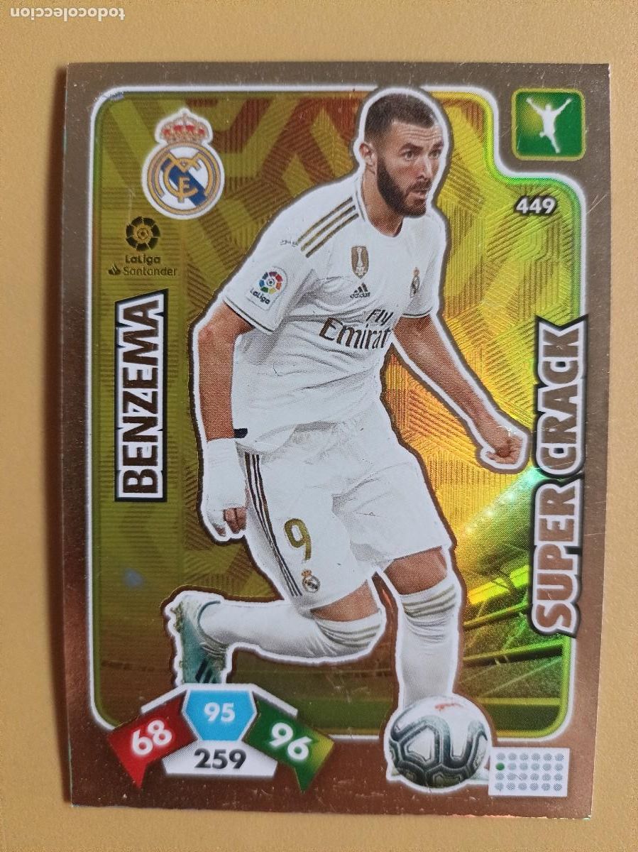 Coleccionismo cromos antiguos: benzema, 19 20 super crack - Foto 1