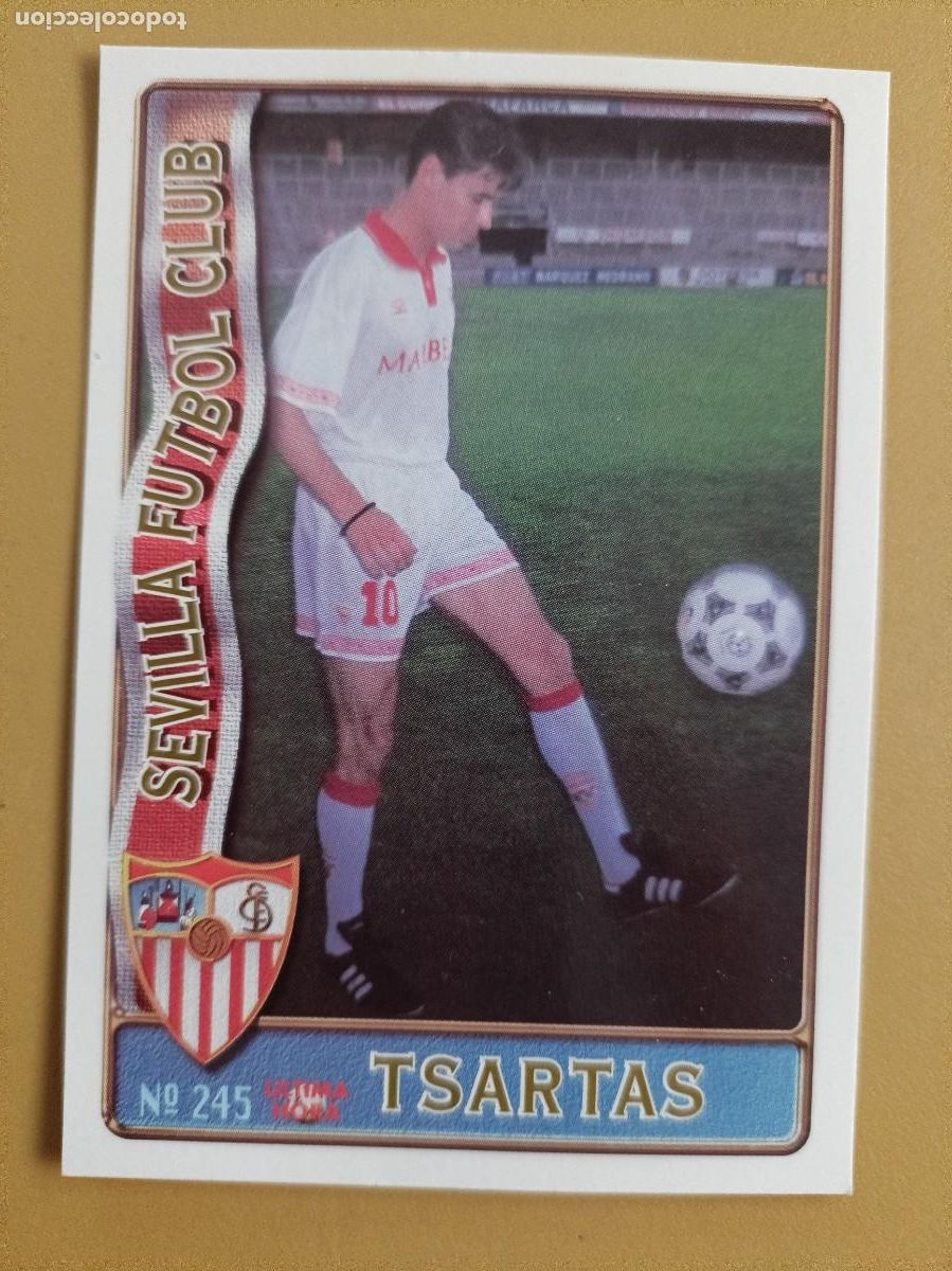 Collectionnisme Cartes &agrave; collectionner anciennes: tsartas, liga 96 97, ultima hora