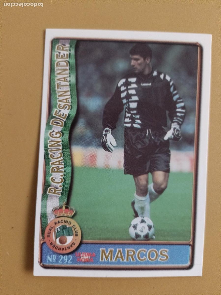 Collectionnisme Cartes &agrave; collectionner anciennes: marcos, liga 96 97, ultima hora